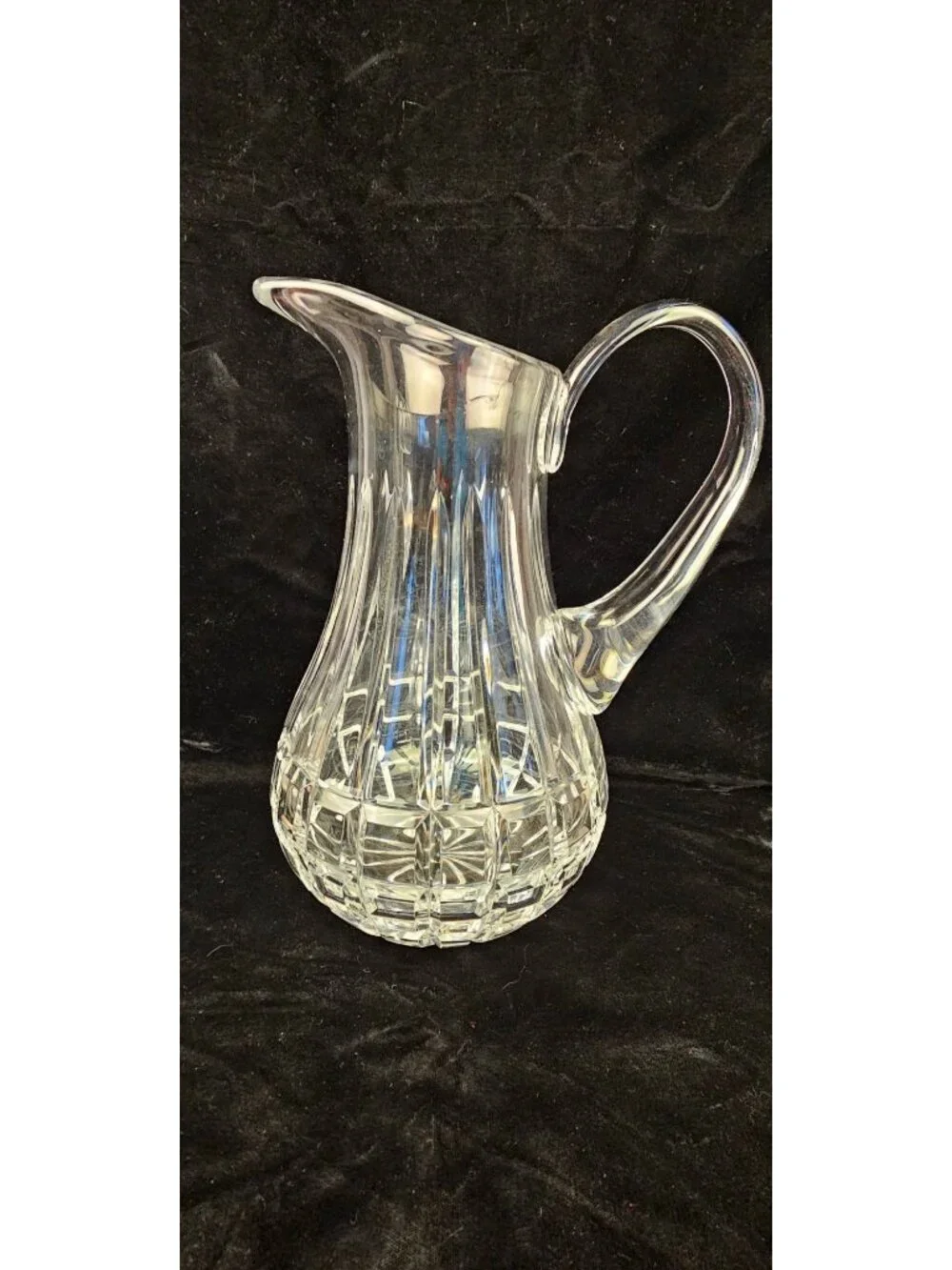 Badash Crystal Alice Pattern Vintage Cut Glass Pitcher 8